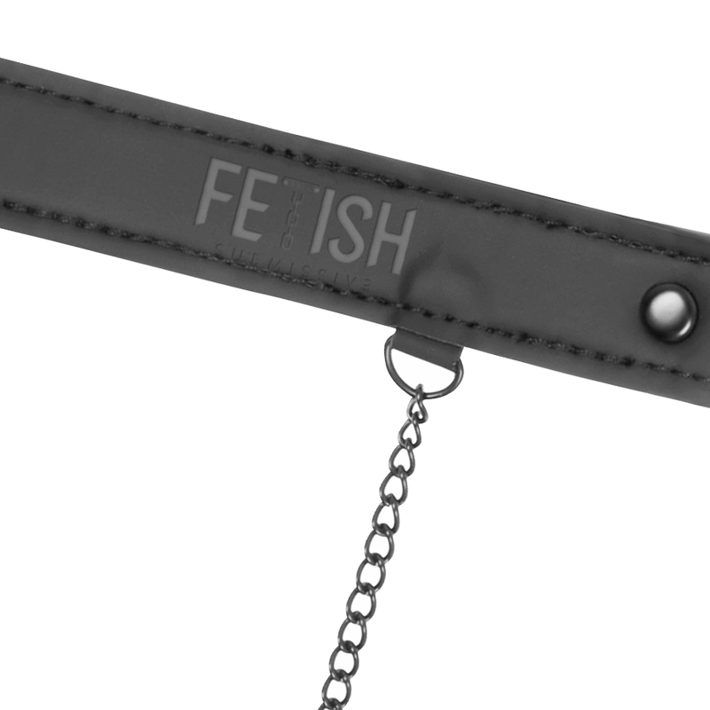 FETISH SUBMISSIVE - ANELLO GAG CON MORSETTI PER CAPEZZOLI – Collane – foto 3