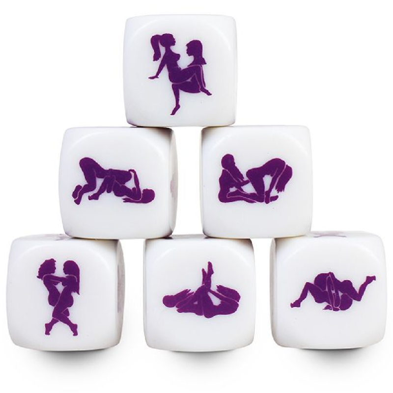 SECRETPLAY - DADI KAMASUTRA LESBICI 25 MM – Gioco dei dadi