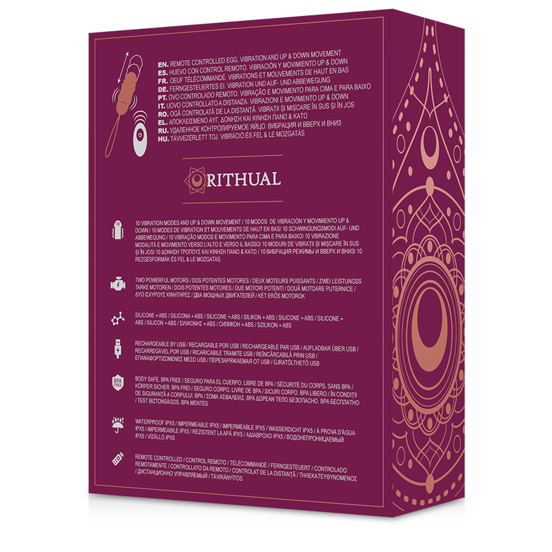 RITHUAL - REVA EGG TELECOMANDO SISTEMA UP&DOWN + VIBRAZIONE – Telecomando – foto 6