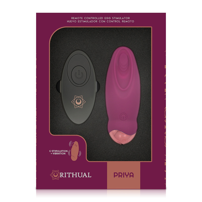 RITHUAL - PRIYA EGG TELECOMANDO G-SPOT + VIBRAZIONE – Telecomando – foto 6