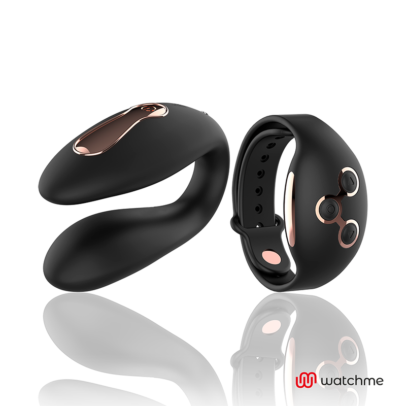 ANNE'S DESIRE - DUAL PLEASURE TECNOLOG A WATCHME NERO/ORO – Telecomando – foto 2