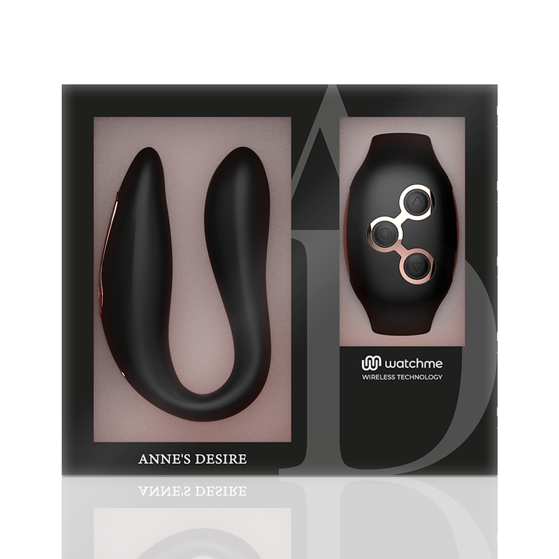 ANNE'S DESIRE - DUAL PLEASURE TECNOLOG A WATCHME NERO/ORO – Telecomando – foto 15