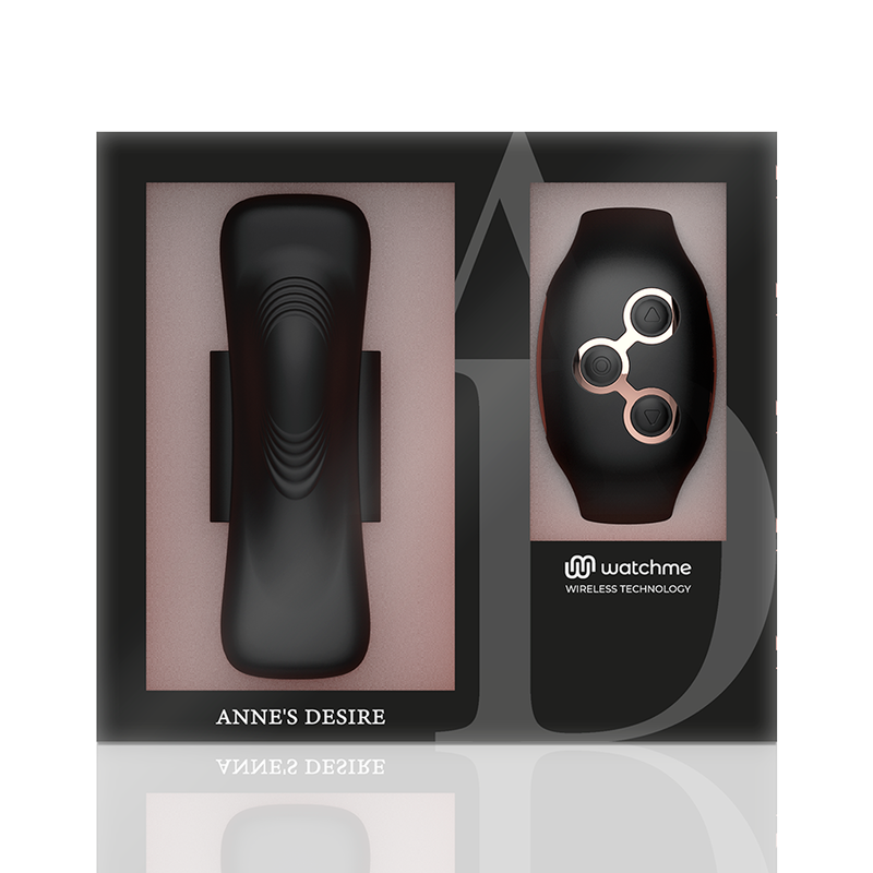 ANNE'S DESIRE - PANTY PLEASURE TECNOLOG A WATCHME NERO/ORO – Telecomando – foto 11