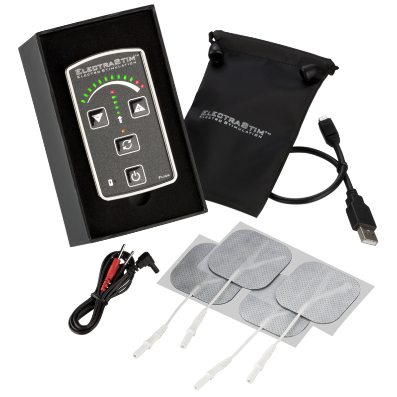 ELECTRASTIM - PACCHETTO STIMOLATORE FLICK EM60-E – Elettrostimolazione