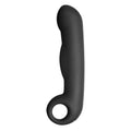 ELECTRASTIM - DILDO IN SILICONE NERO OVID – Elettrostimolazione