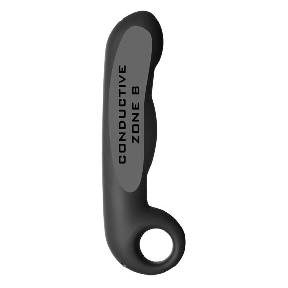 ELECTRASTIM - DILDO IN SILICONE NERO OVID – Elettrostimolazione – foto 4
