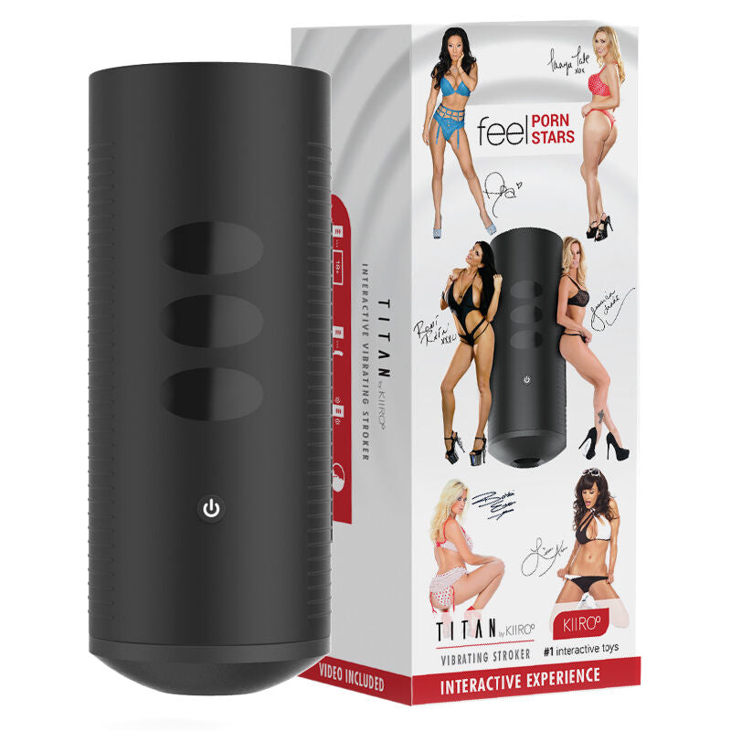 KIIROO - MASTURBATORE TECNOLOGICO TITAN EXPERIENCE – Masturbatore automatico