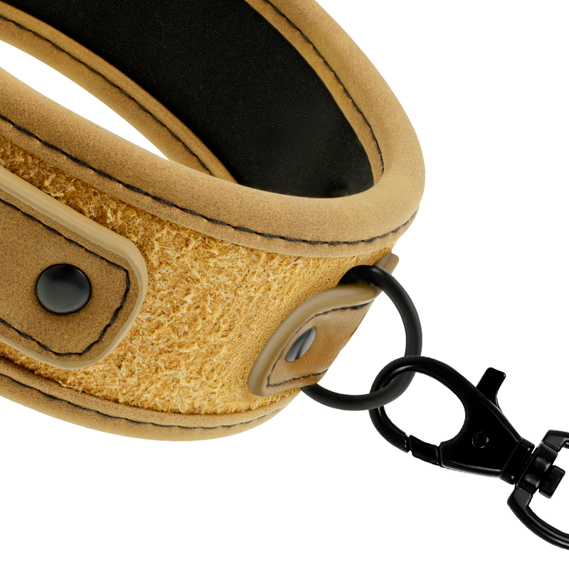 FETISH SUBMISSIVE ORIGIN - COLLANA A CATENA RIVESTITA IN NEOPRENE – Collane – foto 3