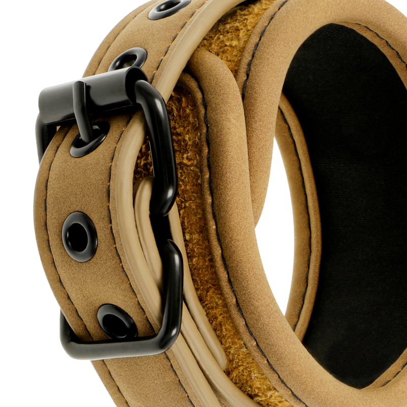 FETISH SUBMISSIVE ORIGIN - MANETTE IN PELLE VEGANA CON FODERA IN NEOPRENE – Mogli – foto 3