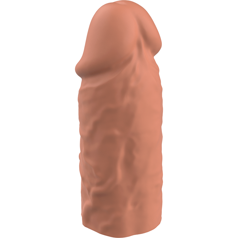 VIRILXL - ESTENSIONE DEL PENE IN SILICONE LIQUIDO V3 MARRONE – Copri pene con estensione – foto 4