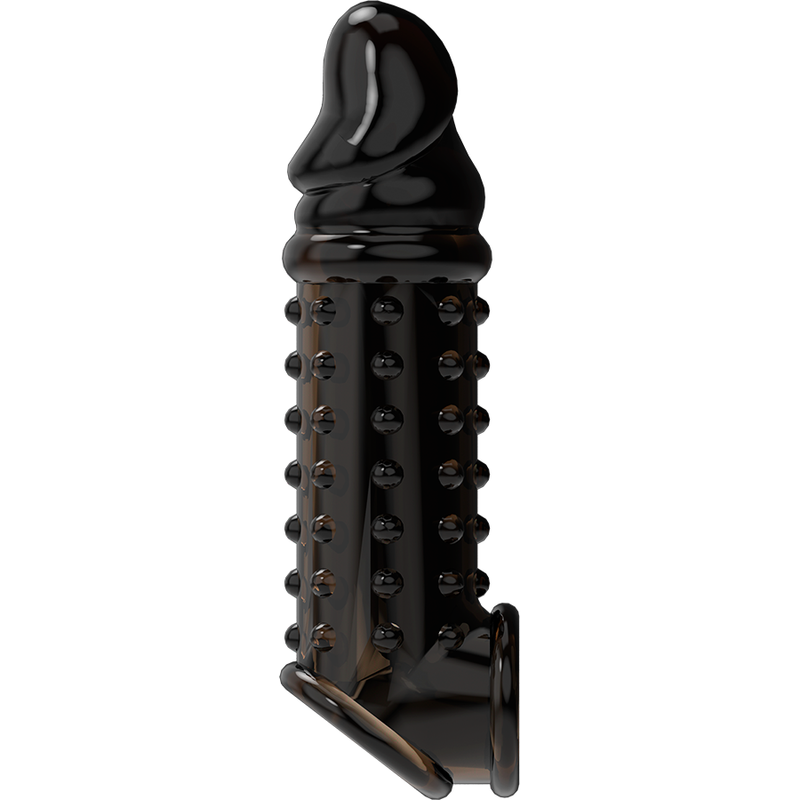 VIRILXL - ESTENSIONE E GUAINA PER PENE V11 NERO – Copri pene con estensione – foto 5