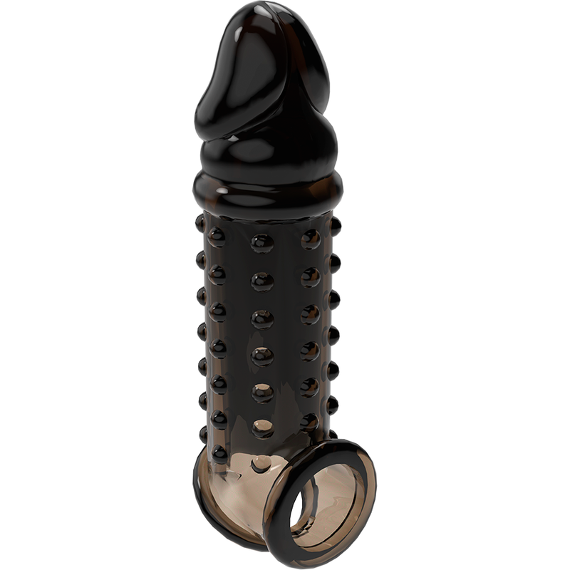 VIRILXL - ESTENSIONE E GUAINA PER PENE V11 NERO – Copri pene con estensione – foto 4