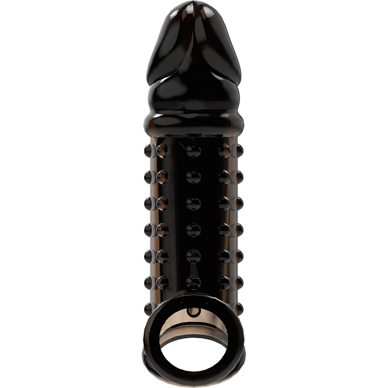 VIRILXL - ESTENSIONE E GUAINA PER PENE V11 NERO – Copri pene con estensione – foto 6