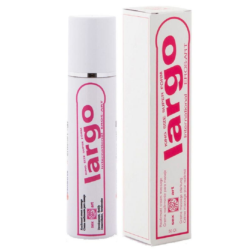 EROS-ART - CREMA LUNGA PER LINGRANDIMENTO DEL PENE 50 ML – Booster del volume dello sperma
