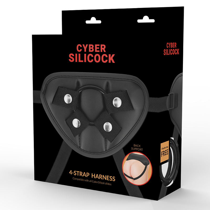 CYBER SILICOCK - ARNÊS DE CINTA CYBER COM 3 ANÉIS GRTIS – Imbracatura – foto 5
