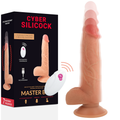 CYBER SILICOCK - TELECOMANDO REALISTIC MASTER BEN 23.88 CM -O- 4.3 CM – Vibratori realistici