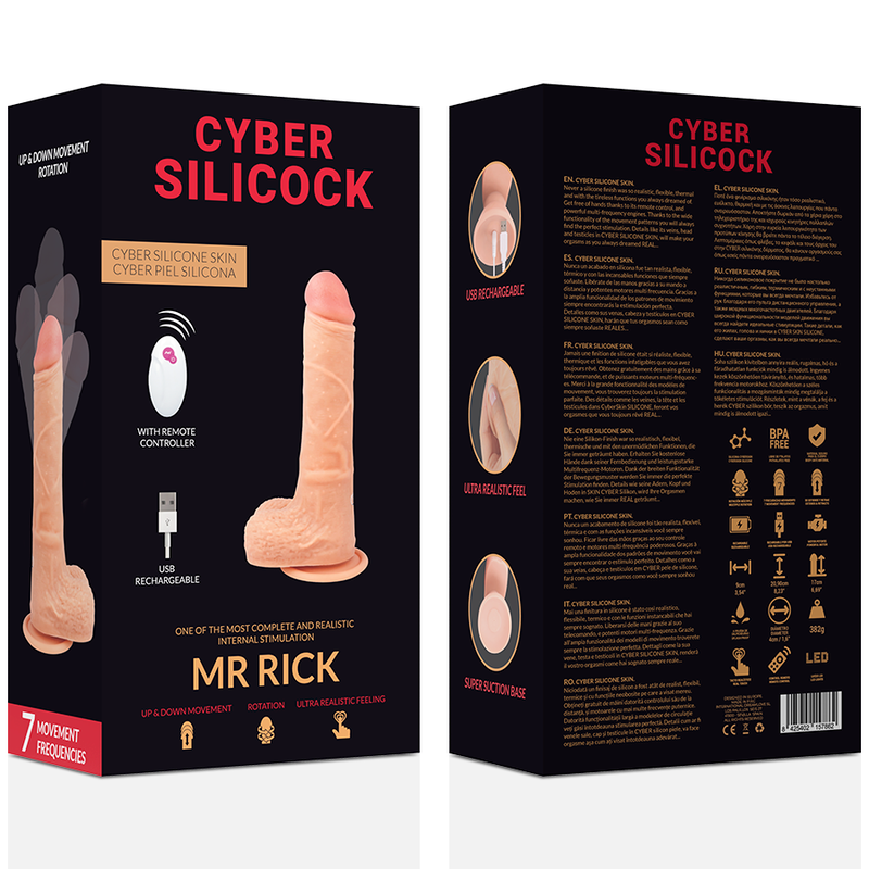 CYBER SILICOCK - TELECOMANDO REALISTICO MR RICK 20.9 CM -O- 4 CM – Telecomando – foto 7