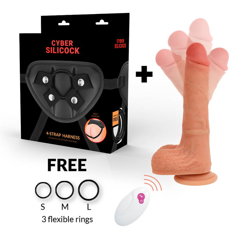 CYBER SILICOCK - TELECOMANDO MR RICK CON CINTURINO – Rotatori vibranti