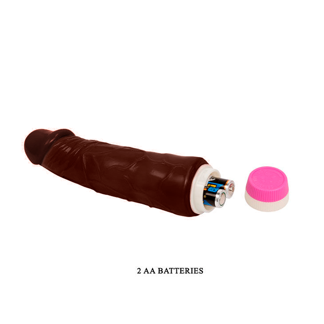 BAILE - ONDE DI PIACERE VIBRATORE 19.5 CM MULATO – Vibratori realistici – foto 4