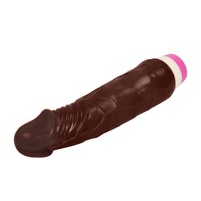 BAILE - ONDE DI PIACERE VIBRATORE 19.5 CM MULATO – Vibratori realistici – foto 5