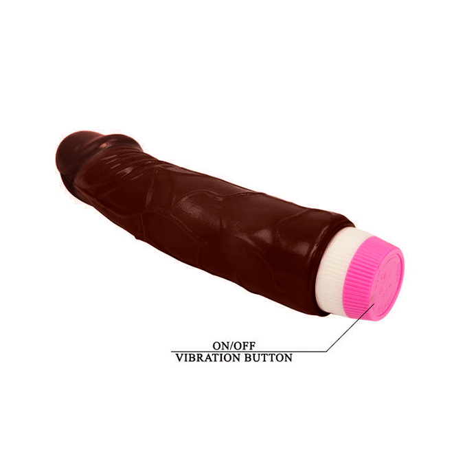 BAILE - ONDE DI PIACERE VIBRATORE 19.5 CM MULATO – Vibratori realistici – foto 6