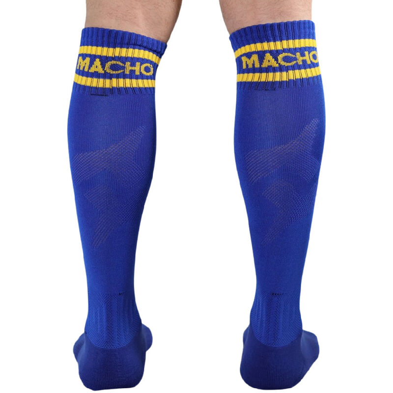 MACHO - CALZINO LUNGO TAGLIA UNICA BLU – Calzini – foto 3