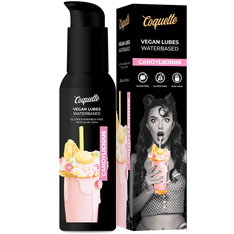 COQUETTE CHIC DESIRE - ESPERIENZA PREMIUM LUBRIFICANTE VEGANO CANDYLICIOUS 100ML – Con sapori deliziosi