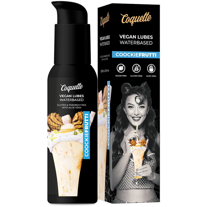 COQUETTE CHIC DESIRE - LUBRIFICANTE VEGANO ESPERIENZA PREMIUM COOKIEFRUTTI 100ML – Con sapori deliziosi