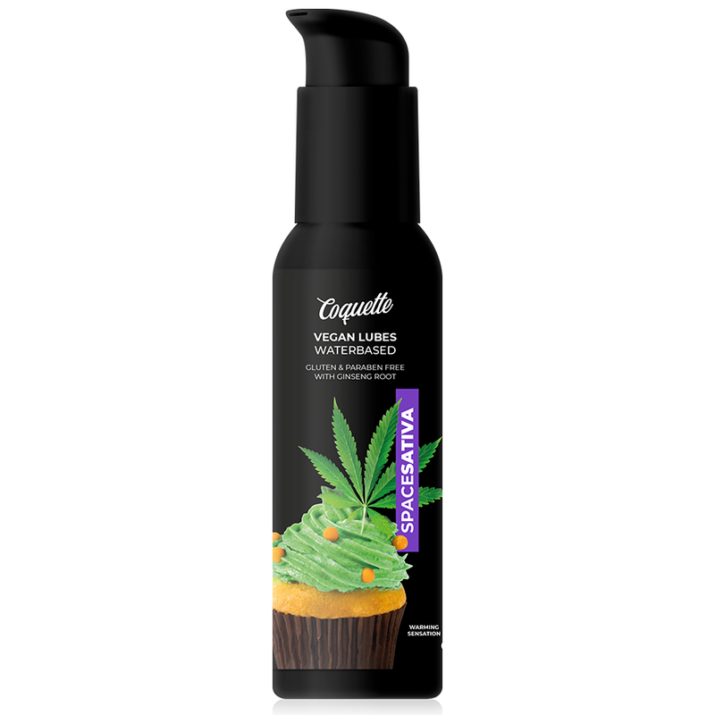 COQUETTE CHIC DESIRE - LUBRIFICANTE SATIVA VEGAN SPACE PREMIUM EXPERIENCE 100 ML – Con sapori deliziosi – foto 2