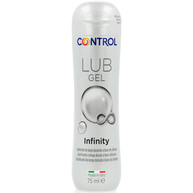 CONTROL - LUBRIFICANTE A BASE SILICONE INFINITY 75 ML – Base in silicone