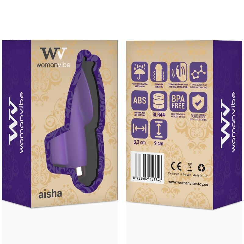 WOMANVIBE - DITO STIMOLATORE AISHA IN SILICONE – Vibratori HI-TECH – foto 2