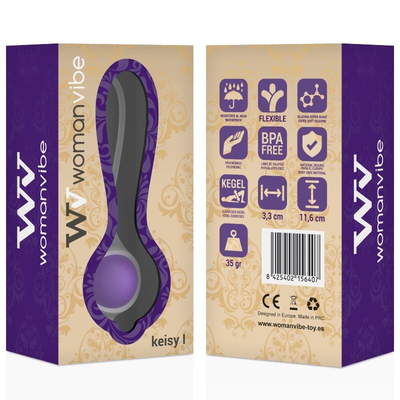 WOMANVIBE - KEISY I BALL GEISHA SILICONE – Sfere di silicone – foto 2