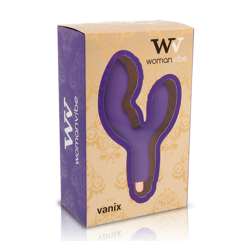 WOMANVIBE - VANIX STIMOLATORE VIBRATORE SILICONE – Rotatori vibranti – foto 2