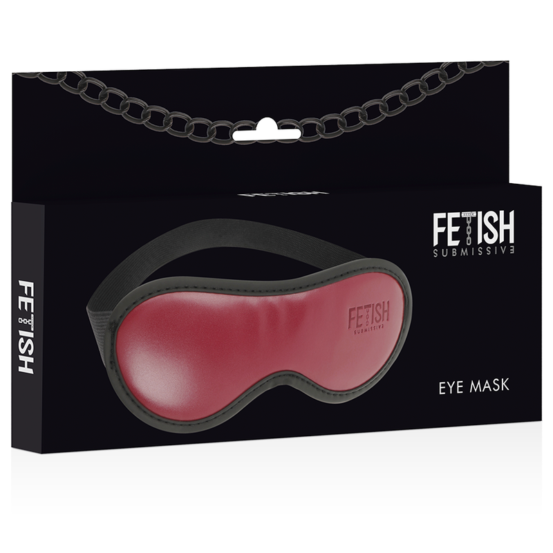 FETISH SUBMISSIVE DARK ROOM - MASCHERA VEGANA IN PELLE CON FODERA IN NEOPRENE – Maschere intere – foto 4