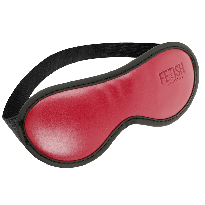 FETISH SUBMISSIVE DARK ROOM - MASCHERA VEGANA IN PELLE CON FODERA IN NEOPRENE – Maschere intere