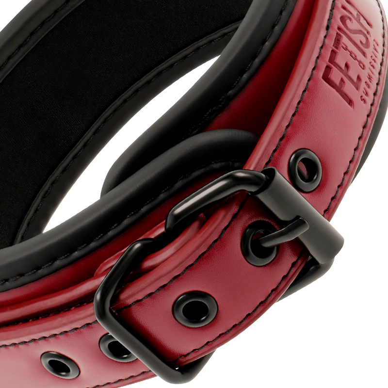 FETISH SUBMISSIVE DARK ROOM - COLLANA A CATENA CON FODERA IN NEOPRENE – Collane – foto 3