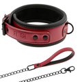 FETISH SUBMISSIVE DARK ROOM - COLLANA A CATENA CON FODERA IN NEOPRENE – Collane