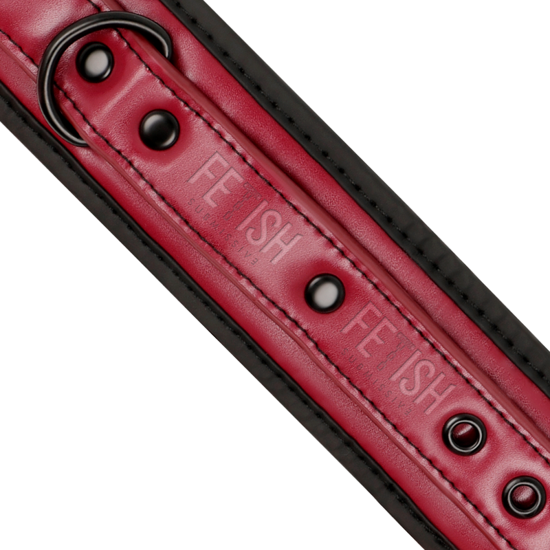 FETISH SUBMISSIVE DARK ROOM - MANETTE VEGAN IN PELLE CON FODERA IN NEOPRENE – Mogli – foto 4