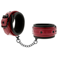 FETISH SUBMISSIVE DARK ROOM - MANETTE VEGAN IN PELLE CON FODERA IN NEOPRENE – Mogli