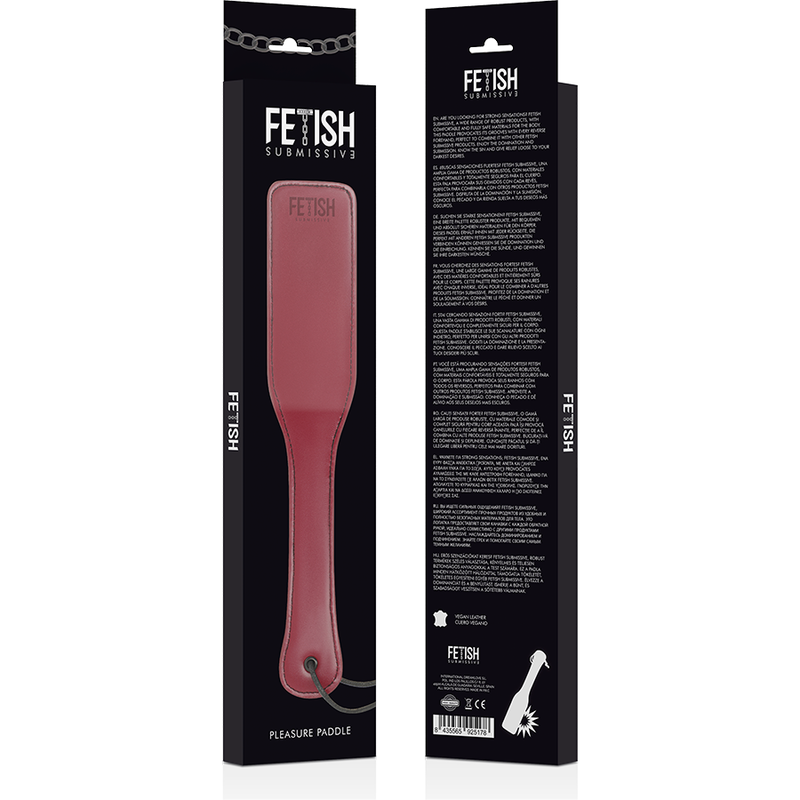 FETISH SUBMISSIVE DARK ROOM - FRUSTA IN PELLE VEGANA – Palette BDSM – foto 5