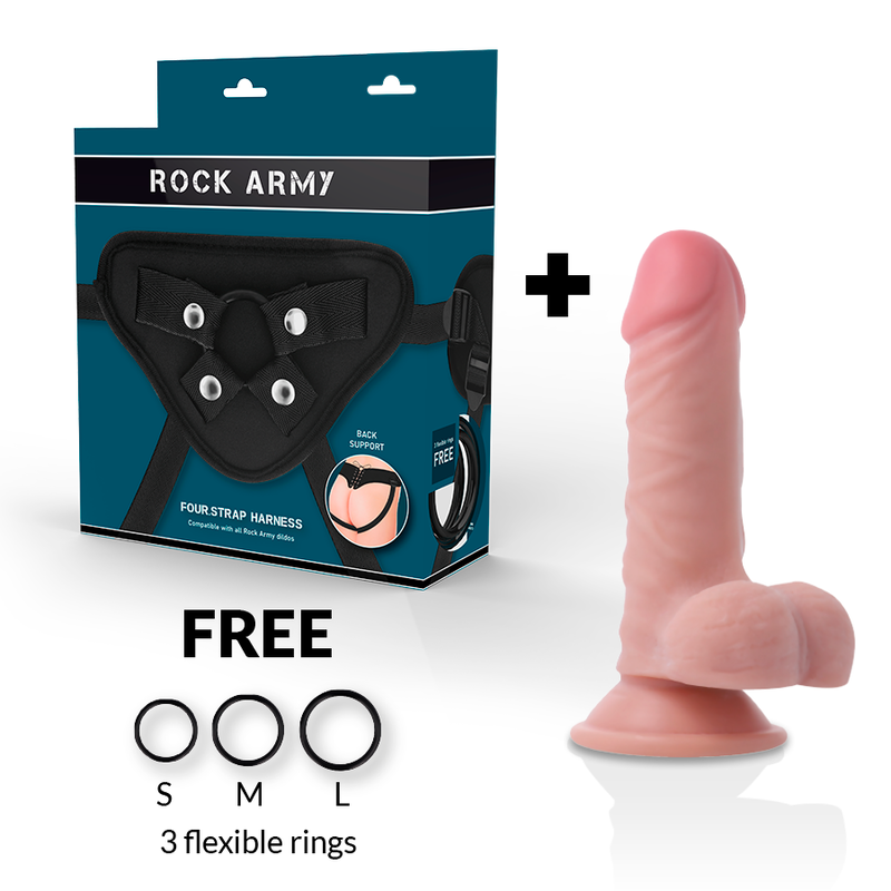 ROCKARMY - IMBRACATURA + PANZER A DOPPIA DENSIT 17 CM -O- 4.46 CM – Peni realistici – foto 2
