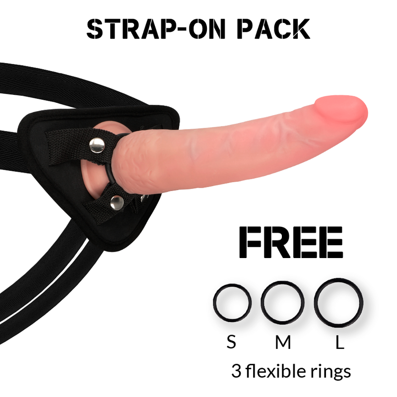 ROCKARMY - IMBRACATURA + CROCIATO A DOPPIA DENSIT 21.5 CM -O- 4.46 CM – Peni realistici