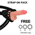 ROCKARMY - IMBRACATURA + SILICONE LIQUIDO PREMIUM MUSTANG REALISTICO 18 CM -O- 4.14 CM – Peni realistici