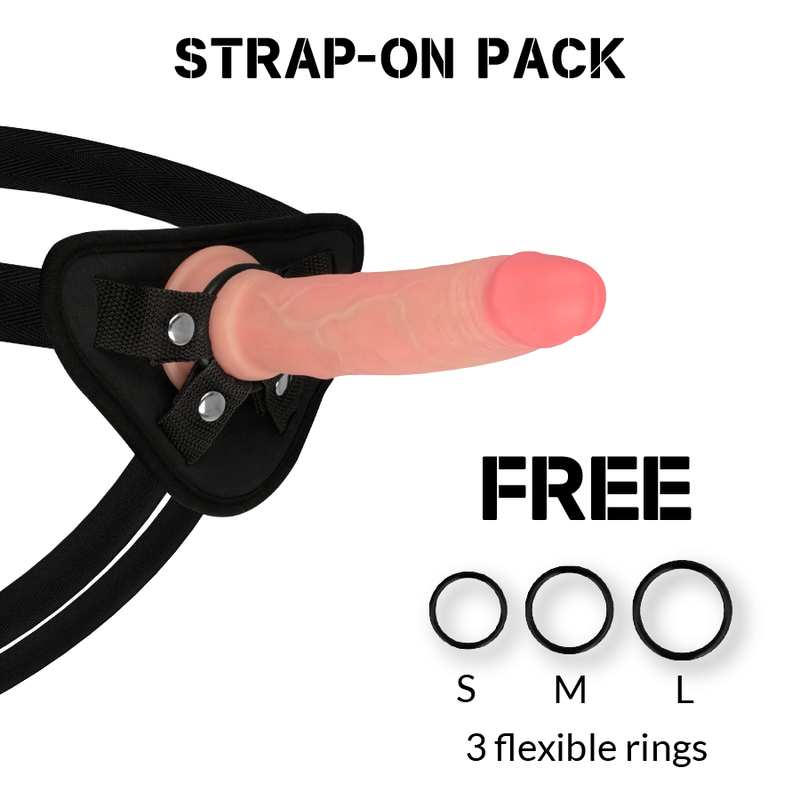 ROCKARMY - IMBRACATURA + DILDO IN SILICONE LIQUIDO PREMIUM AVENGER 19 CM -O- 3.98 CM – Peni realistici