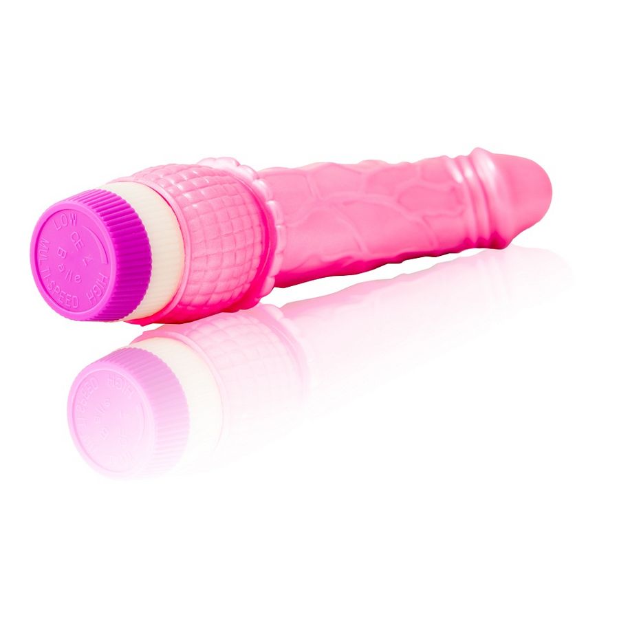 BAILE - VIBRATORE ONDE DI PIACERE 23 CM ROSA – Vibratori realistici – foto 3