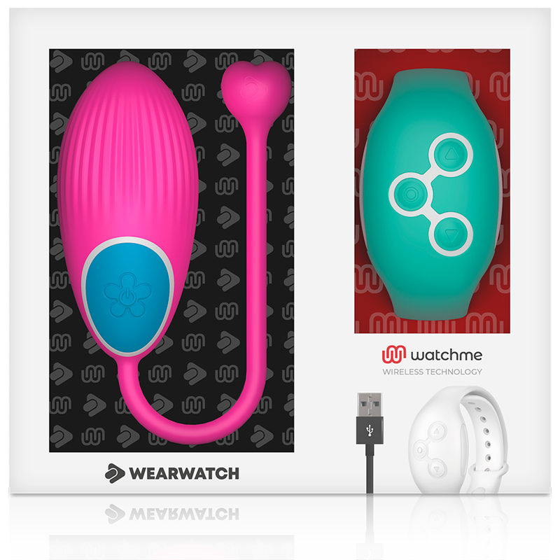 WEARWATCH - TECNOLOGIA WATCHME TELECOMANDO UOVO FUCSIA / ACQUA DI MARE – Telecomando – foto 5