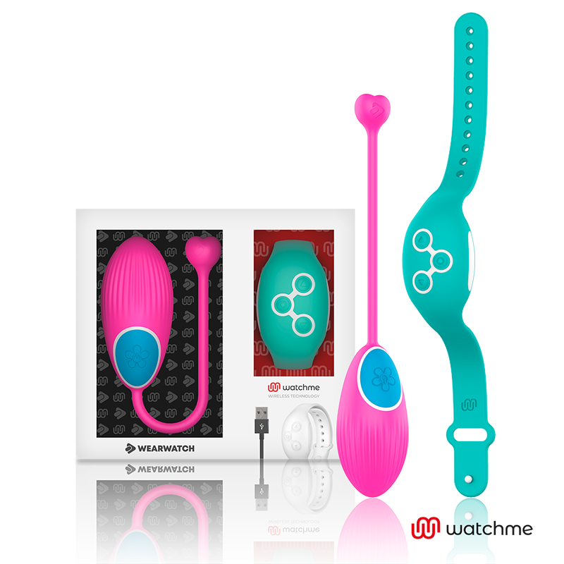 WEARWATCH - TECNOLOGIA WATCHME TELECOMANDO UOVO FUCSIA / ACQUA DI MARE – Telecomando