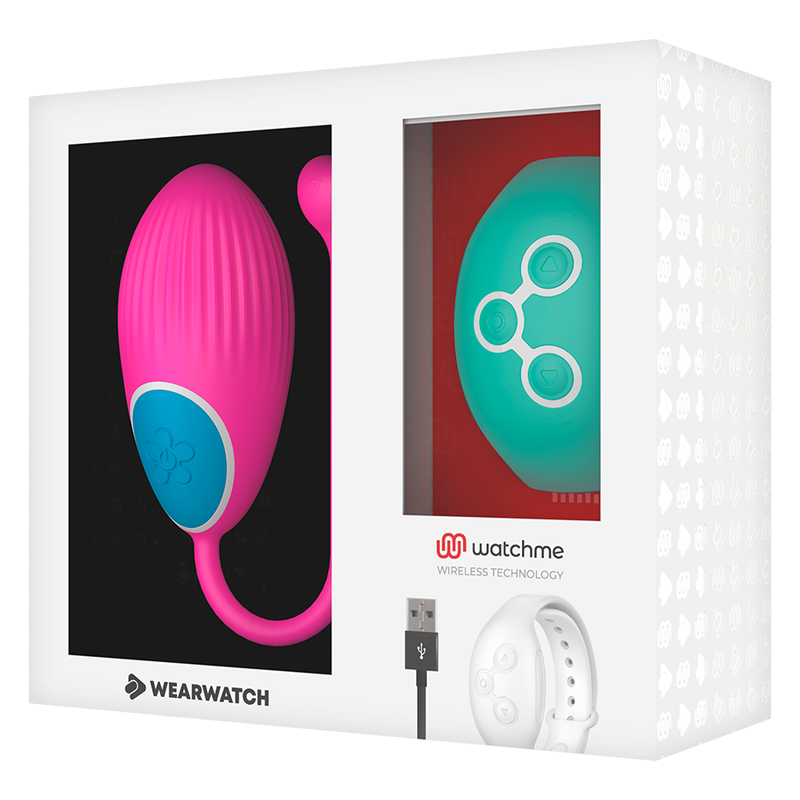 WEARWATCH - TECNOLOGIA WATCHME TELECOMANDO UOVO FUCSIA / ACQUA DI MARE – Telecomando – foto 6