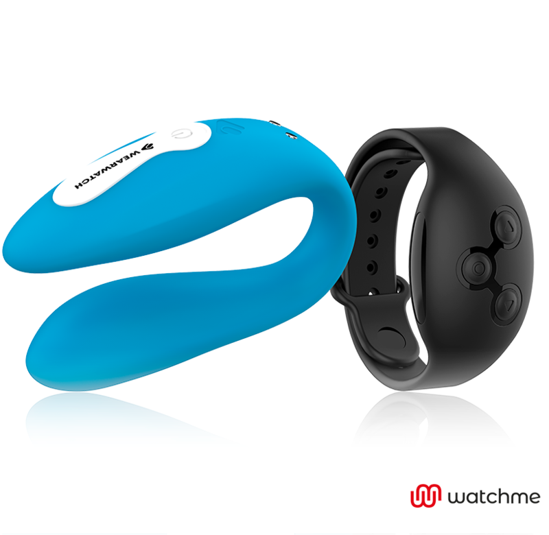 WEARWATCH - WATCHME VIBRATORE A DOPPIA TECNOLOGIA INDIGO / JET – Telecomando – foto 2