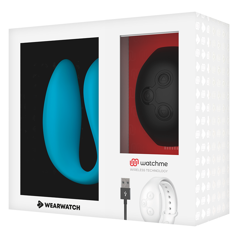 WEARWATCH - WATCHME VIBRATORE A DOPPIA TECNOLOGIA INDIGO / JET – Telecomando – foto 5